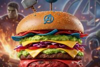 Avengers Burger - O'Restau'ch